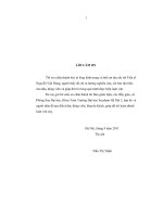 Ứng dụng phương trình sai phân trong xử lý tín hiệu và lọc số