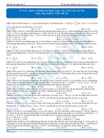 57 câu trắc nghiệm chọn lọc về con lắc lò xo