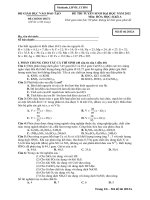 đề thi đại học ôn tập