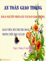 HỘI GIẢNG ATGT VỤ BẢN NAM ĐỊNH MỚI NHẤT 2/11/2011