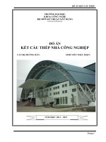 đồ án kết cấu thép nhà công nghiệp