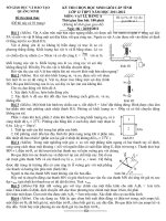 đề + DAthi HSG tỉnh Quảng ninh 2012 bảng A