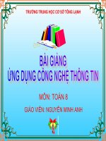 Tiết 10: Đối xứng trục (Hình 8)