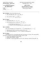 Đề thi tuyển vào lớp 10 năm học 2011-2012 của An Giang