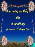 Kể chuyện lớp 2: Bà cháu