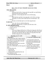 giáo án tin học 9 cả năm đầy đủ