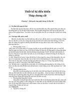 Thiết kế hệ điều khiển tháp chưng cất