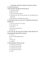 TỔNG hợp câu hỏi về nội DUNG THAI GIÀ THÁNG