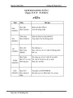 GIAO AN BUOI CHIEU LOP 3