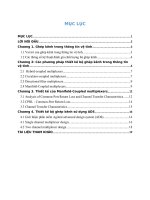 Tính toán, thiết kế bộ ghép kênh bằng Ku sử dụng trong thông tin vệ tinh