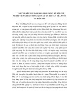 MỘT số yêu cầu đảm bảo ĐỊNH HƯỚNG xã hội CHỦ NGHĨA TRONG HOẠT ĐỘNG QUẢN lý xã hội của NHÀ nước TA HIỆN NAY