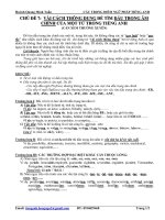 Cách tìm dấu trọng âm