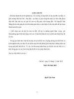 Đồ án bước đầu tìm hiểu hệ thống điều khiển nhiệt độ đỉnh tháp chưng cất đơn giản