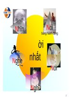 Lý thuyết CHĂM SÓC KHÁCH HÀNG