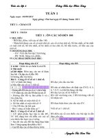 BỘ GIAO AN  LOP 2 MỚI CỰC CHUẨN ( DHTC - GDMT - KNS ... )