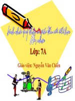 tiết 11 lớp 7