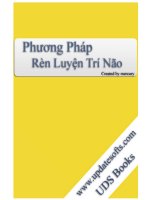 Phương pháp rèn luyện trí não