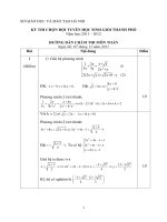 DAP AN DE THI HSG TOAN HA NOI VONG 2