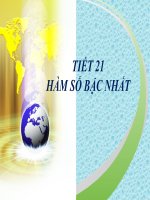 bài tập hàm số bậc nhất