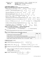 Đề Thi Toán 7 - HK1 (2010-2011)