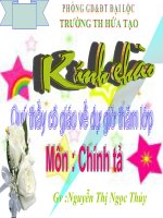 chính tả tuần 14