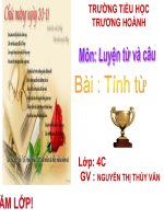 LTVC 4-TÍNH TỪ