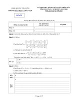 ĐỀ+ĐA CASIO DỰ BỊ 2011 CẤP HUYỆN