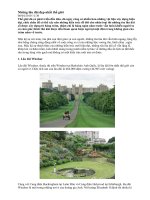 Những lâu đài đẹp nhất thể giới