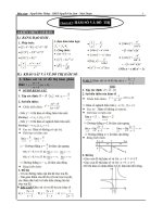 TỔNG QUÁT VỀ HÀM SỐ NÂNG CAO THEO CT CƠ BẢN (TN VÀ ĐH)