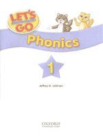 oxford let''s go phonics 1