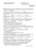 kiểm tra 45 phút lần 2 lớp 12nc