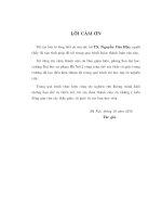 luận văn thạc sĩ cấu trúc của không gian mầm các hàm chỉnh hình