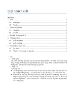 Ôn thi môn Thông tin di động Quy hoạch cell
