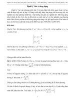 định lý viet và ứng dụng