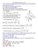 Giai luyen KT hinh hoc 12 de 1-2