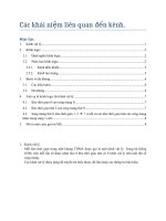 Ôn thi môn thông tin di động Các khái niệm liên quan đến kênh