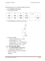 Bài tập lớn Nguyên Lý Máy