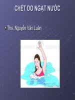 Bài giảng về ngạt do nước