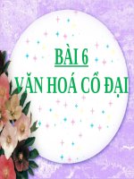 bài 6- văn hóa cổ đại