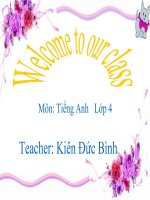 Lets Learn English 4 Unit 5 A 123