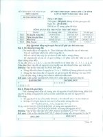 Đề Thi HSG Tin vòng Tỉnh 11-12