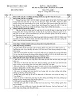 Đáp án văn khối C CĐ năm 2008