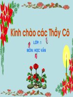 Học vần: ua ưa