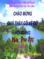 Quan tâm giúp đỡ bạn - Đạo đức 2