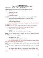 Hệ thống câu hỏi chính sách thuế giá trị gia tăng