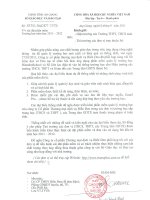 Công văn 1532/SGD-ĐT ngày 2/11/2011 về việc cài đặt phần mềm trường học 2011 - 2012