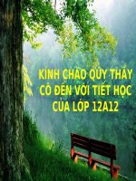 Thực hành Một số tính chất của protein và vật liệu polime