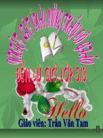 Bài: CHuyện một khu vườn nhỏ