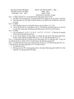 kt toán đợt 2 năm 2011 - 2012