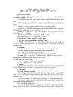 CÁCH TRẢ LỜI CÂU HỎI THI TN